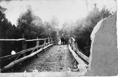 Negative Photographic Reproduction, Sunnydale Bridge East Warburton