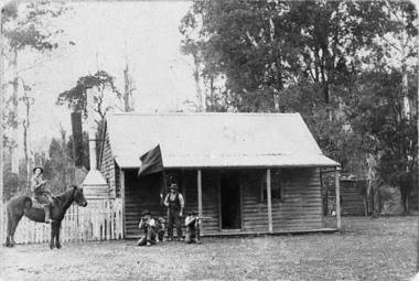 Negative Photographic Reproduction, An old photo of Sunnydale