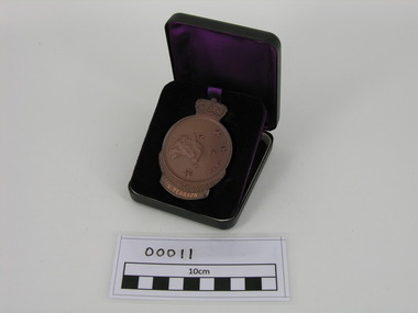 Medallion, ANZAC, Government issue, 50th Anniversary of Gallipoli Medallion