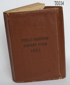 Pocketbook, His Majesty's Stationery Office, Field Service Pocket Book 1932, 1932