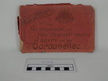 Book, Untitled, Souvenir with the Australian and New Zealand Forces in Egypt and the Dardanelles, c. 1915