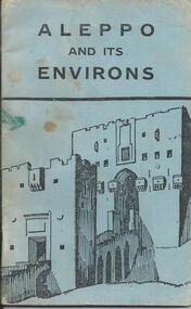 Souvenir Guidebook, Aleppo and its Environs