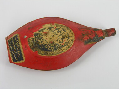 Flask, Gunpowder, ca early 20th century