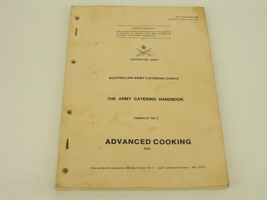 Handbook, Advanced Cooking