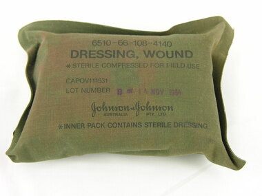 Dressing, Wound, november 1984