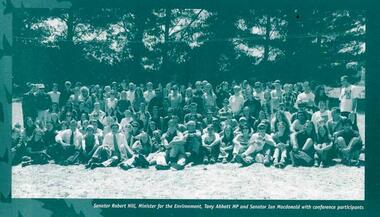 Key Document: First Green Corps National Conference, Canberra, 21-24 February 1998, Conference Organisers David Clark and Mark Purcell, Proceedings of First Green Corps National Conference, Canberra, 21-24 February 1998