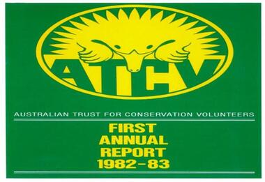 The first-ever ATCV Annual Report 1982-3, ATCV Annual Report 1982-3, 1983