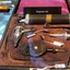 Closer view of Diagnostic Kit instruments. One piece is missing.