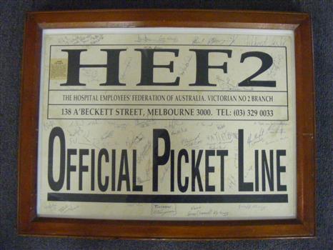 Official Picket Line Poster