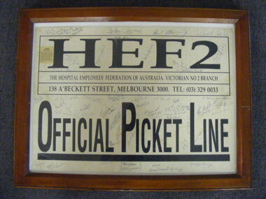 Official Picket Line Poster