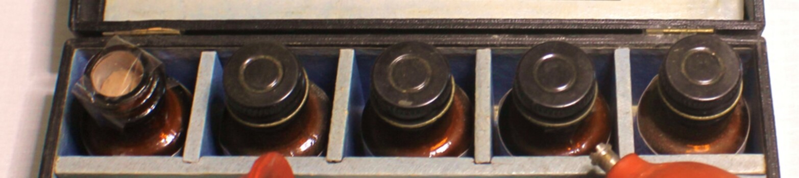 Five Silver Pictrate Bottles - One Unsealed