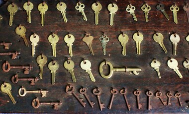Functional object - Display of Keys, Ararat Mental Hospital [Aradale]