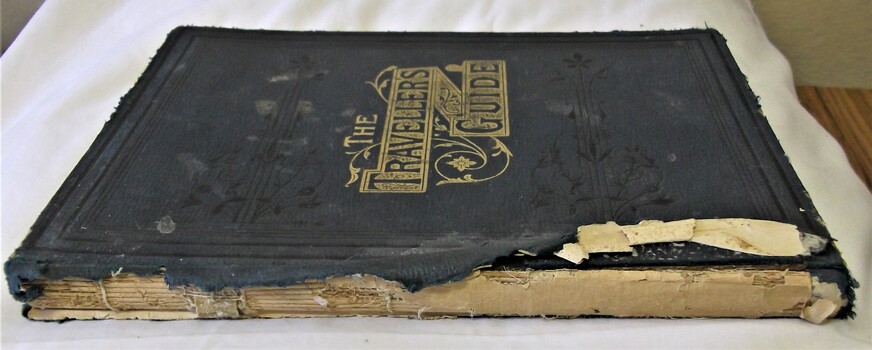Book spine in poor condition