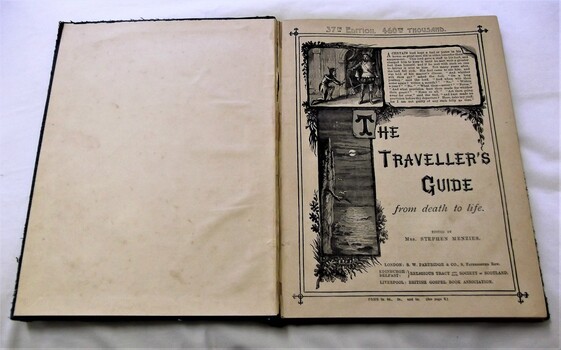 Front cover with illustrations