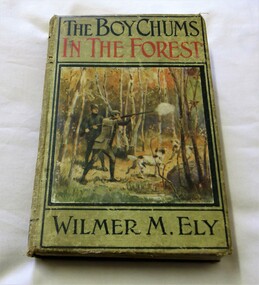 Front cover - green hardcover with black and red titles.