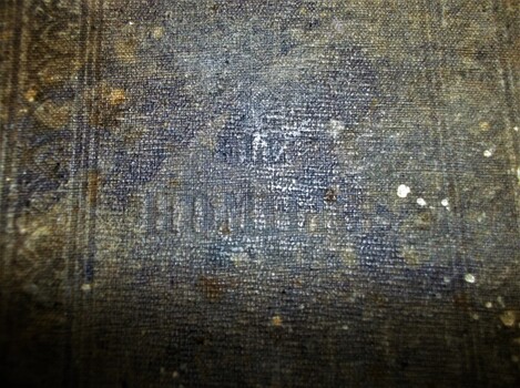 Front cover showing title and border detail
