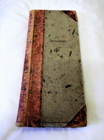 Two tone leatherette hardcover Officer Ward Book