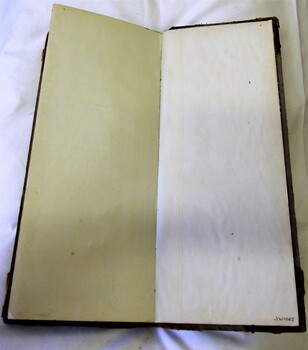  Last page and back cover Officer Ward Book