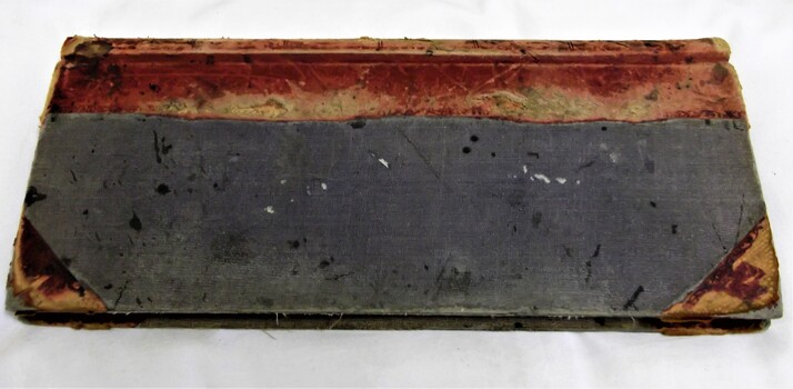 Back cover Officer Ward Book 1908