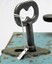  Side view of gaol key for JW1237