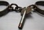  Closer view of handcuff key 
