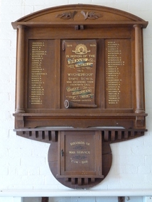 Photo, Mrs Elaine Storey, Wycheproof School Honour Roll 1914 - 1919, 1919