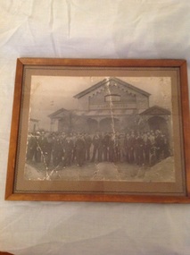 Framed photograph, 1890