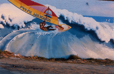 Dry Surf, Lee Waddell, Taken 1987,  print 2006