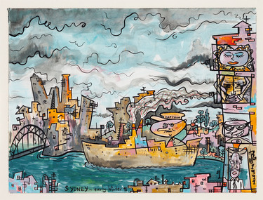 Sydney, early winter, Jeff	Raglus, (exact); 1991