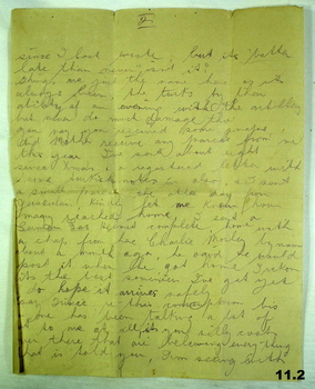 AIF soldiers letter to his sister from Jordan WW1