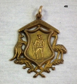 Civilian Shire badge given to returned soldiers WW1