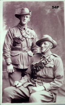 Two Light Horse Soldiers WW1