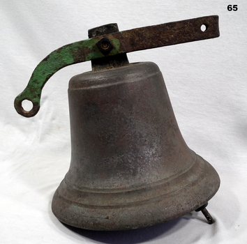 Ships bell from a sunken WW1 freighter