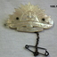 Three Trench art style brooches and badges