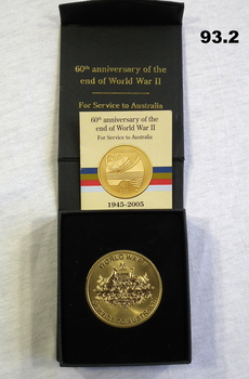 Medal commemorative 60 years WW2
