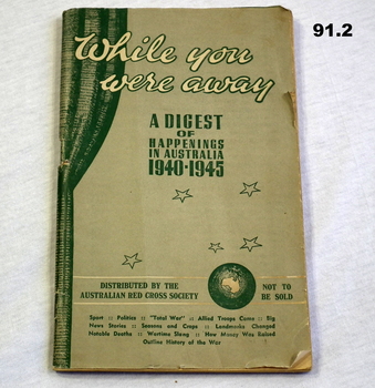 Book, while you were away WW2
