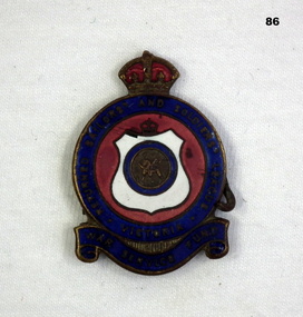 Enameled RSL badge of unknown origin