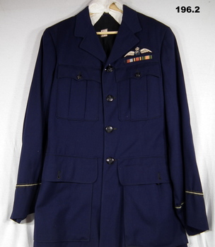 RAAF uniform with ribbons, badges WW2
