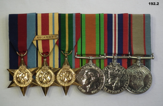 Set of court mounted medals 2nd AIF.