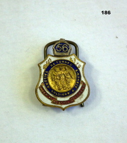 Returned Services League badge 1956