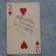 Two of hearts signed by a soldier