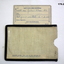 Canteen certificate card for use by POW’s