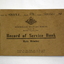 Record of service book AIF issued WW2