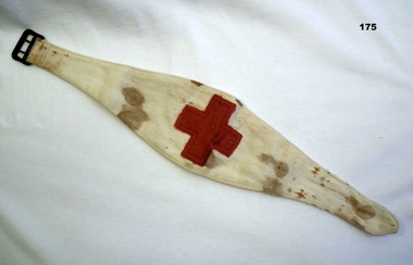 Red Cross arm band issued WW2