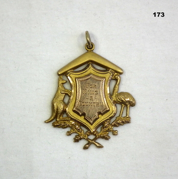 Badge, local Council to returning soldiers WW1