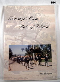 Book, hard cover Bendigo Rats of Tobruk