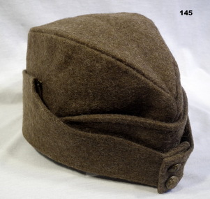 Kahki uniform Forage cap AIF WW2