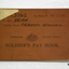 Brown coloured service pay book