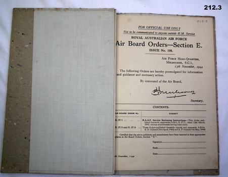 Mess guide for Airman’s messes RAAF 