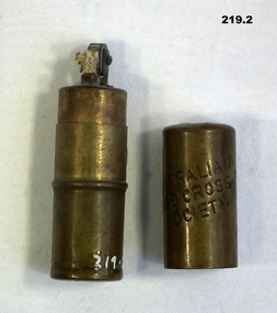 Cigarette lighter gift from the Red Cross Society